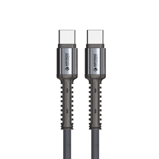 KC-103  TYPE-C TO TYPE-C METAL CABLE