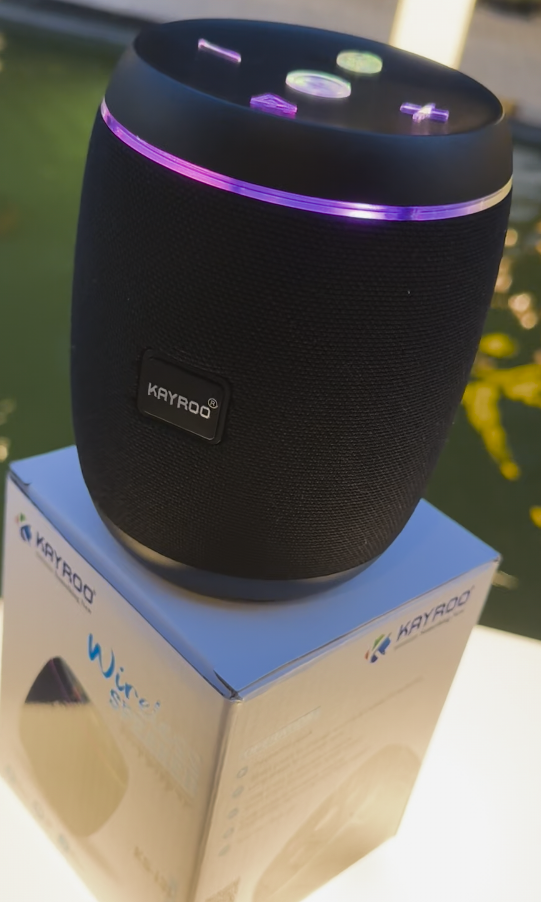 Kayroo KS-131 Wireless Speaker, Mega BASS , USB and AUX Connectivity