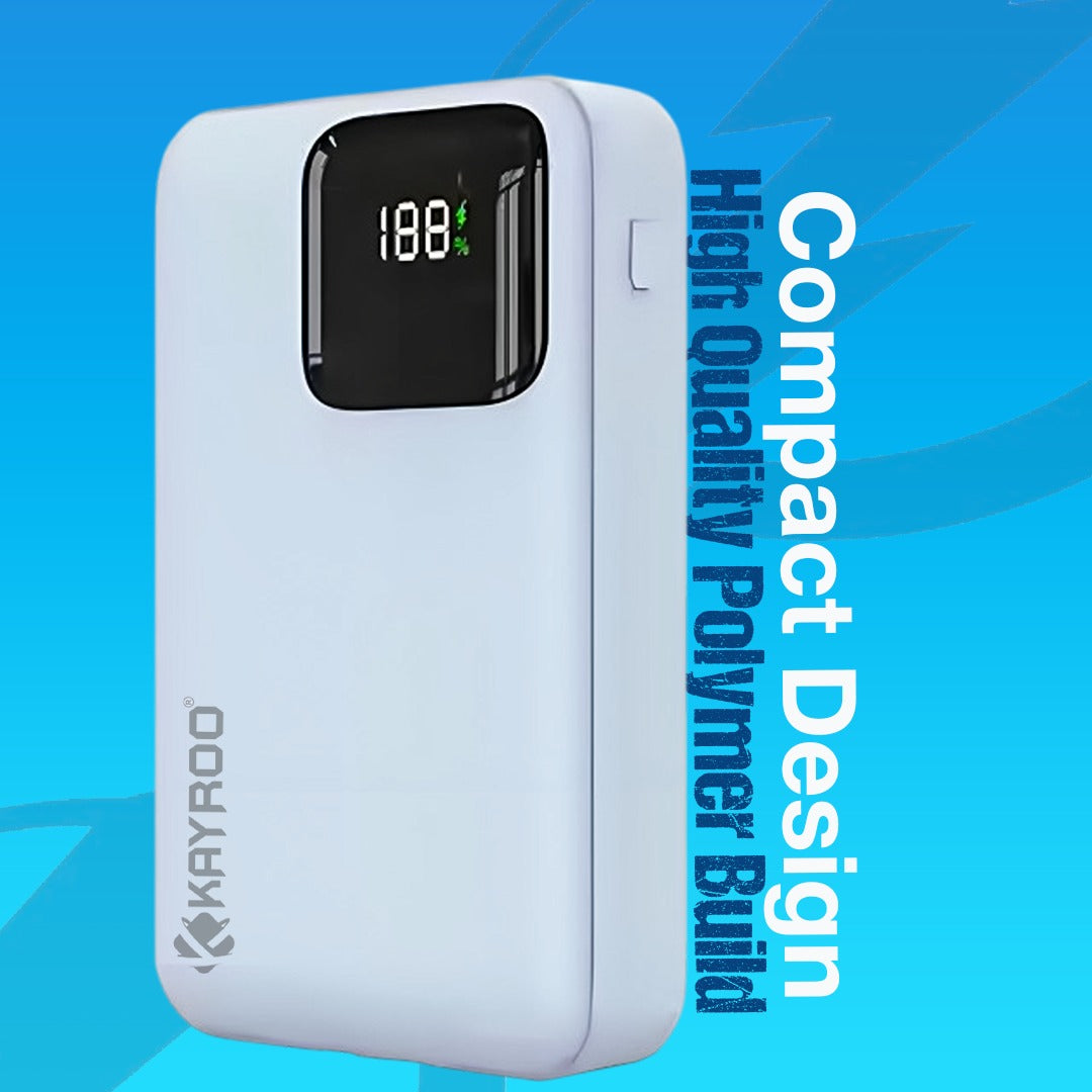 KAYROO PB-42 10000 Mah 65 W Fast Charging Powerbank , PD+ Qualcom 3.0 Quick Charge Technology